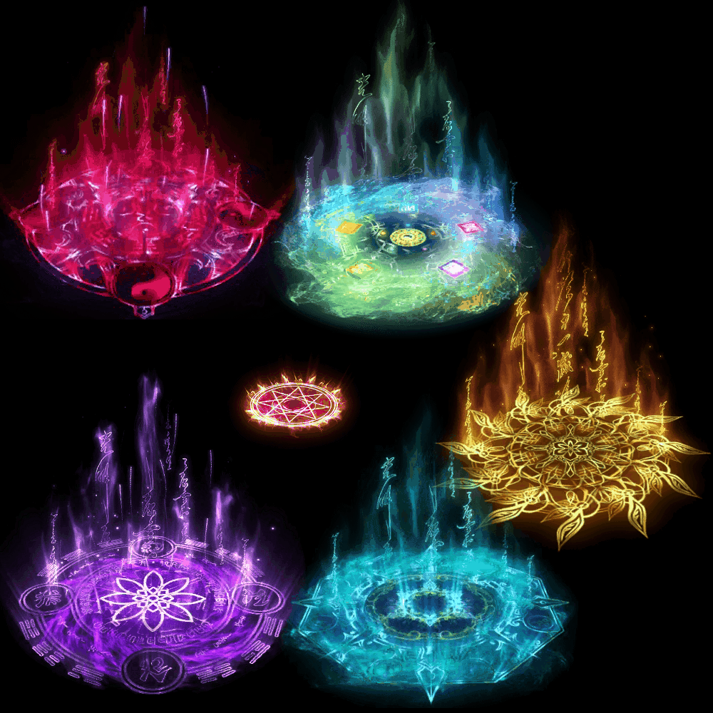 魂环光圈特效系列0038