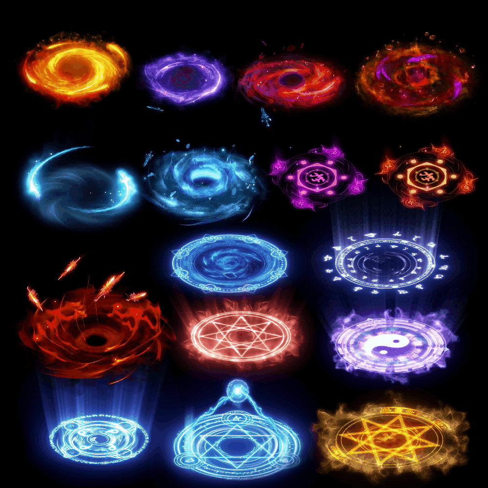 魂环光圈特效系列0042