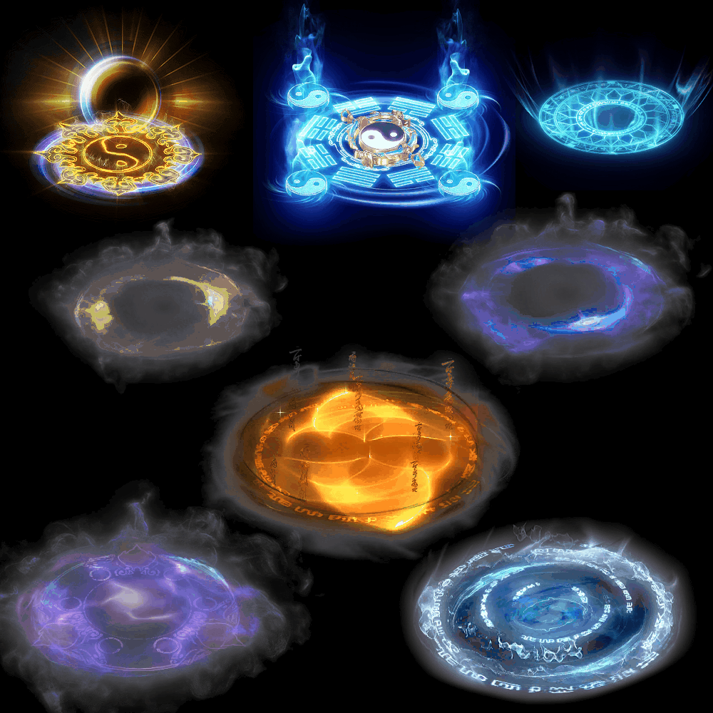 魂环光圈特效系列0043