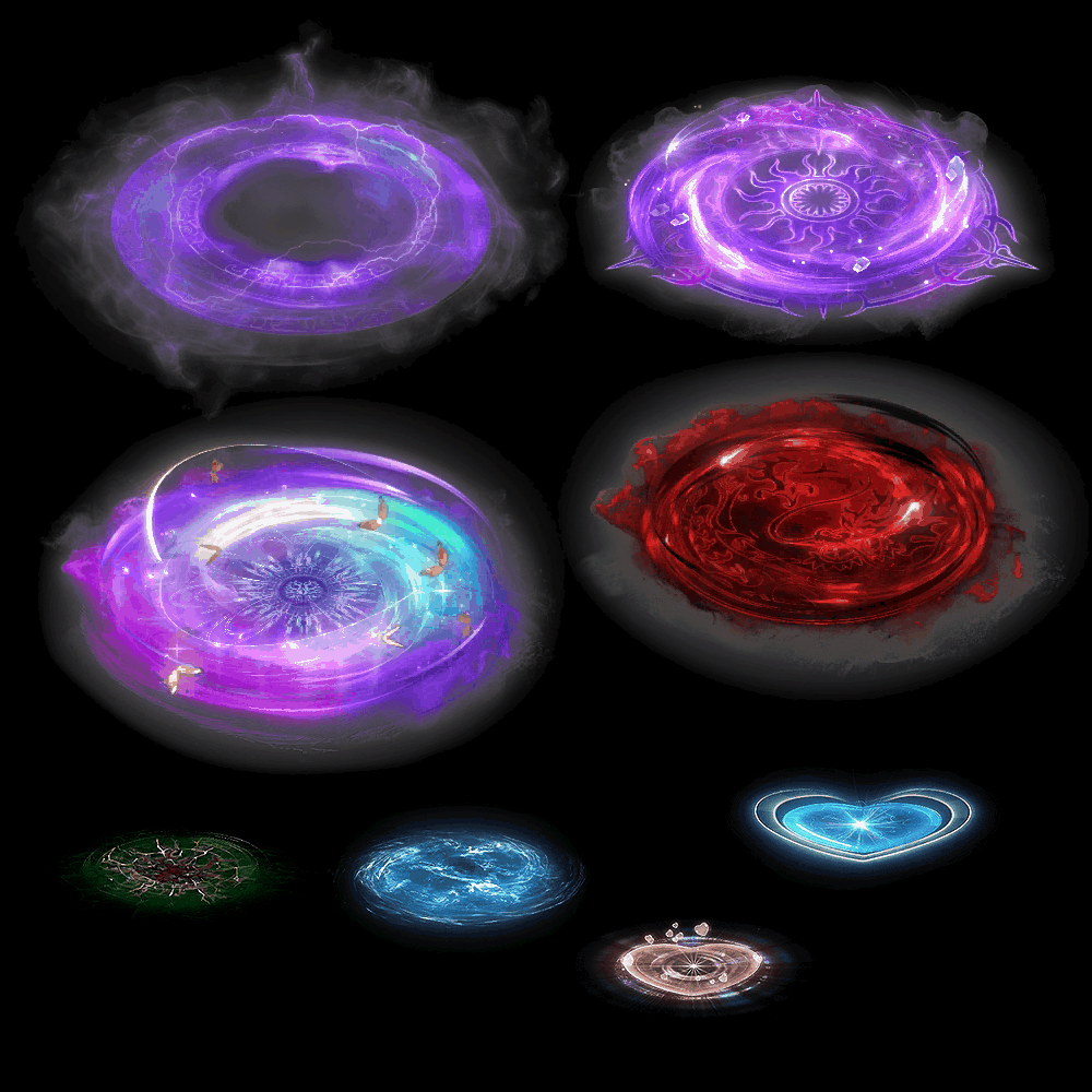 魂环光圈特效系列0044