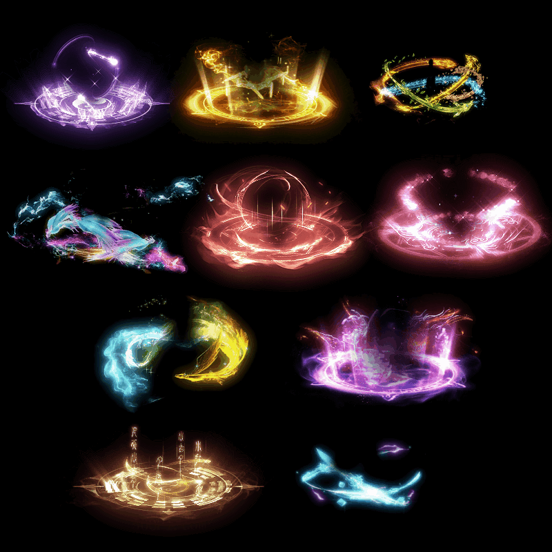 魂环光圈特效系列0045