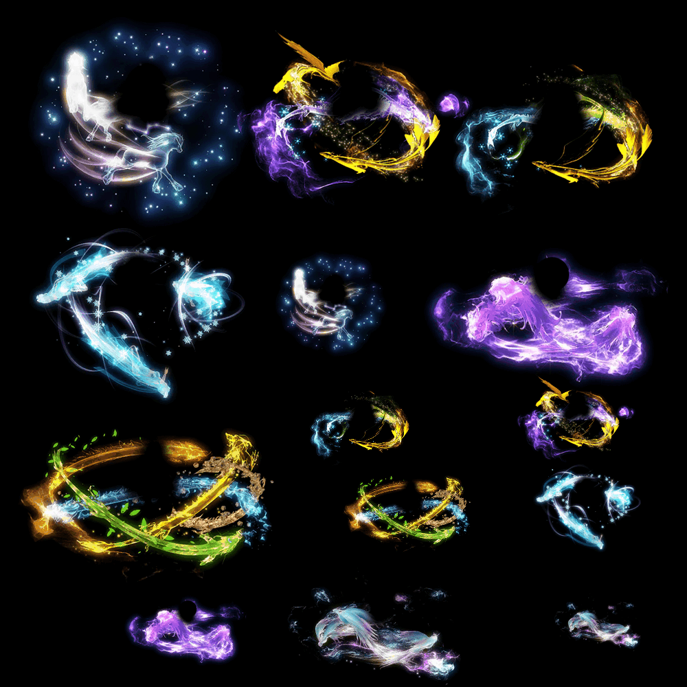 魂环光圈特效系列0049