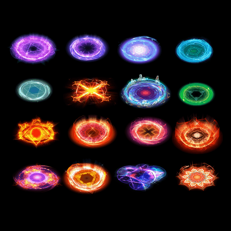 魂环光圈特效系列0050