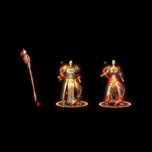 996引擎专用男女剑甲三件套（无翅膀）装备系列0002