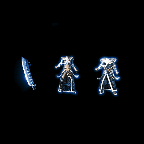 996引擎专用男女剑甲三件套（无翅膀）装备系列0005