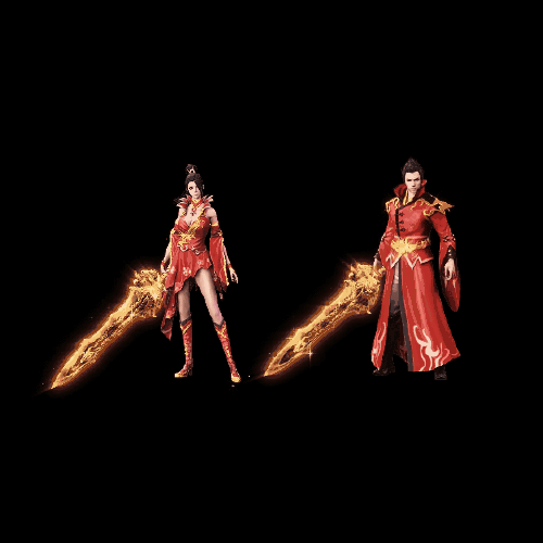 996引擎专用男女一体时装装备系列0003