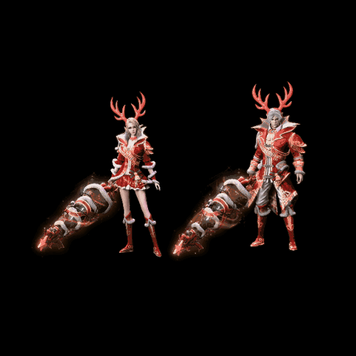 996引擎专用男女一体时装装备系列0005