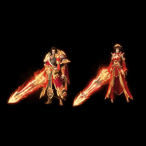 996引擎专用男女一体时装装备系列0008