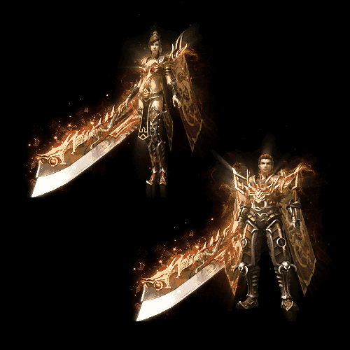 996引擎专用男女一体时装装备系列0012