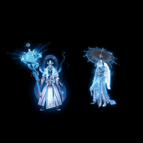 996引擎专用男女一体时装装备系列0022