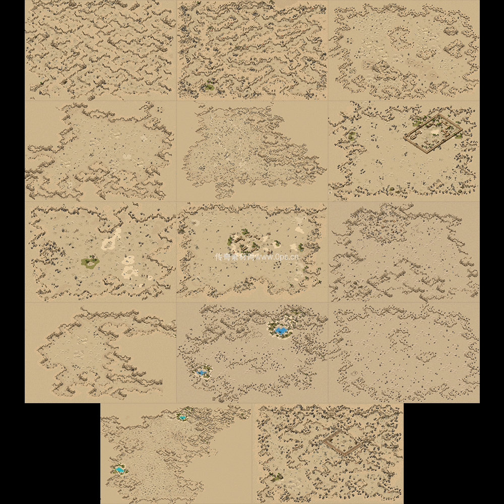 沙漠系列地图0021
