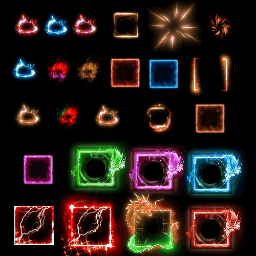 首饰内观特效框系列0008