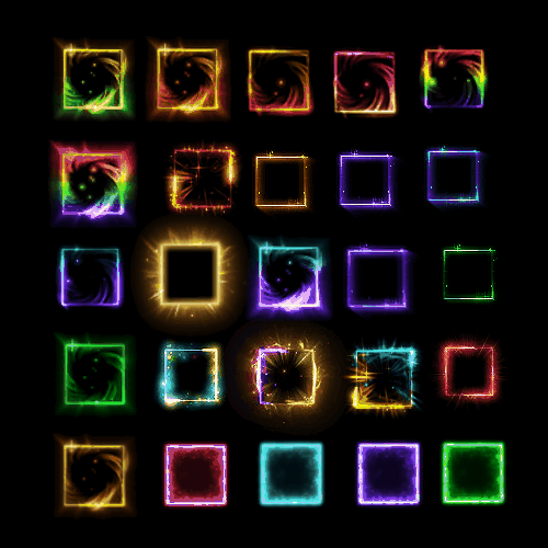 首饰内观特效框系列0009