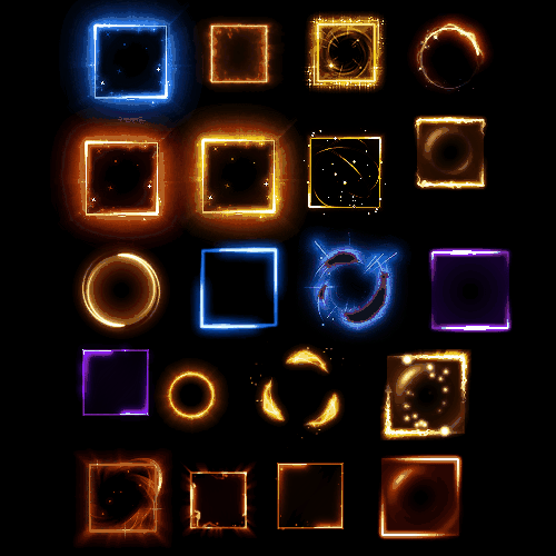 首饰内观特效框系列0011