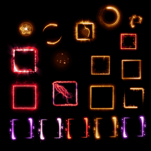 首饰内观特效框系列0012