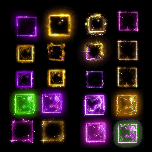 首饰内观特效框系列0013