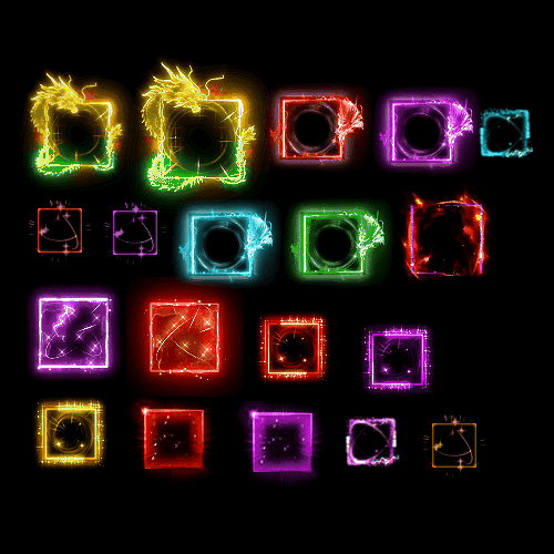 首饰内观特效框系列0015