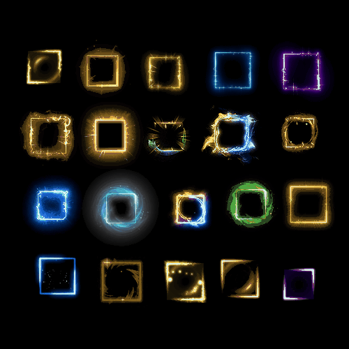 首饰内观特效框系列0016