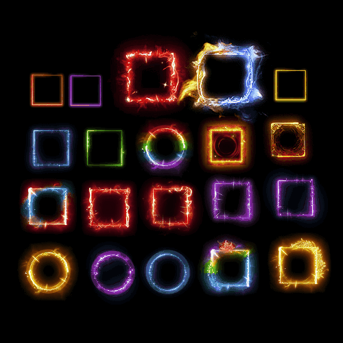 首饰内观特效框系列0017