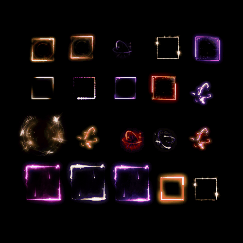 首饰内观特效框系列0018