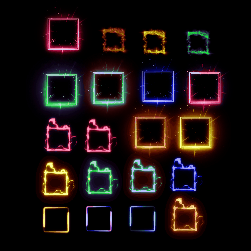 首饰内观特效框系列0021