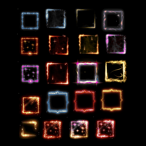 首饰内观特效框系列0023
