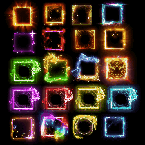 首饰内观特效框系列0026