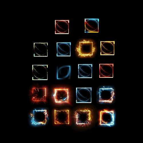 首饰内观特效框系列0044