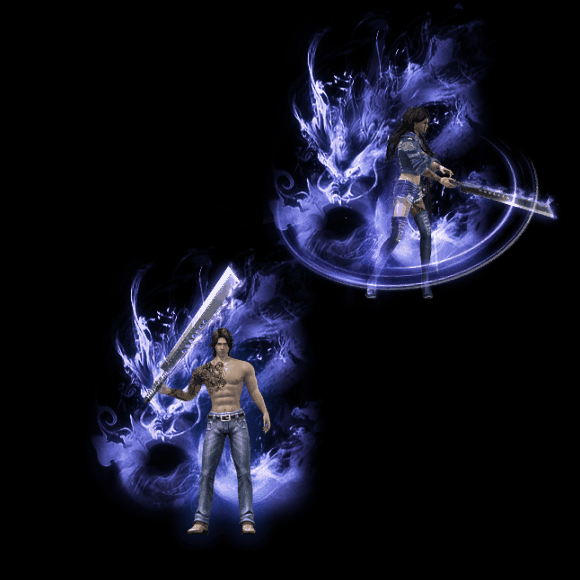 996引擎专用男女一体时装装备系列0048