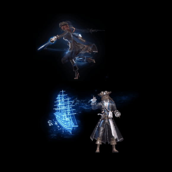 996引擎专用男女一体时装装备系列0049