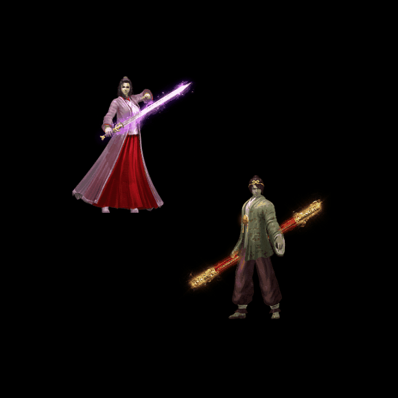 996引擎专用男女一体时装装备系列0052