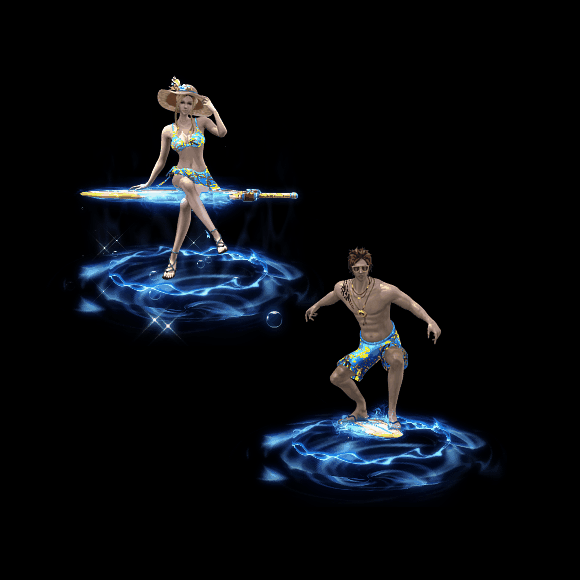 996引擎专用男女一体时装装备系列0054