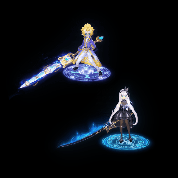 996引擎专用男女一体时装装备系列0061