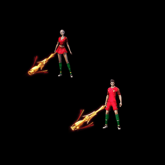 996引擎专用男女一体时装装备系列0062