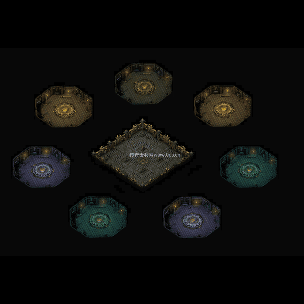 格子棋盘系列地图0005