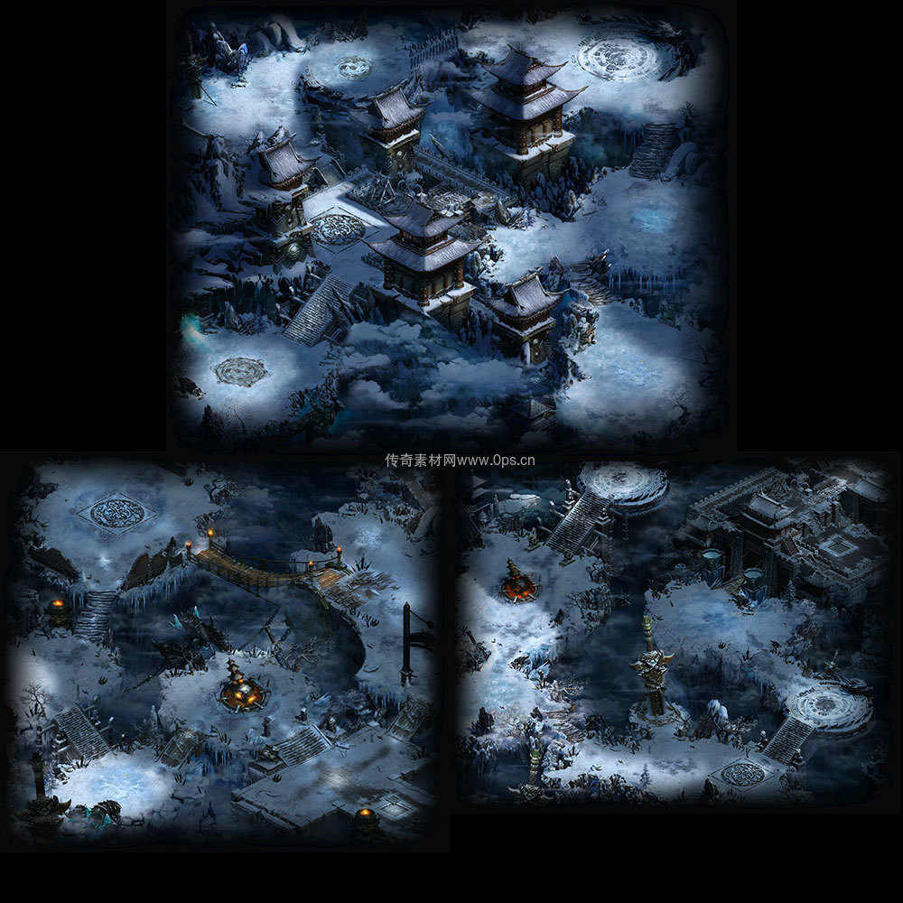 冰雪地图系列0055