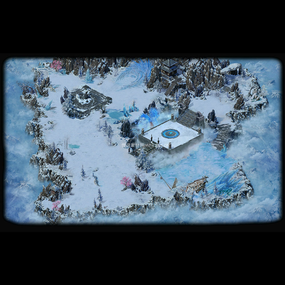冰雪地图系列0057
