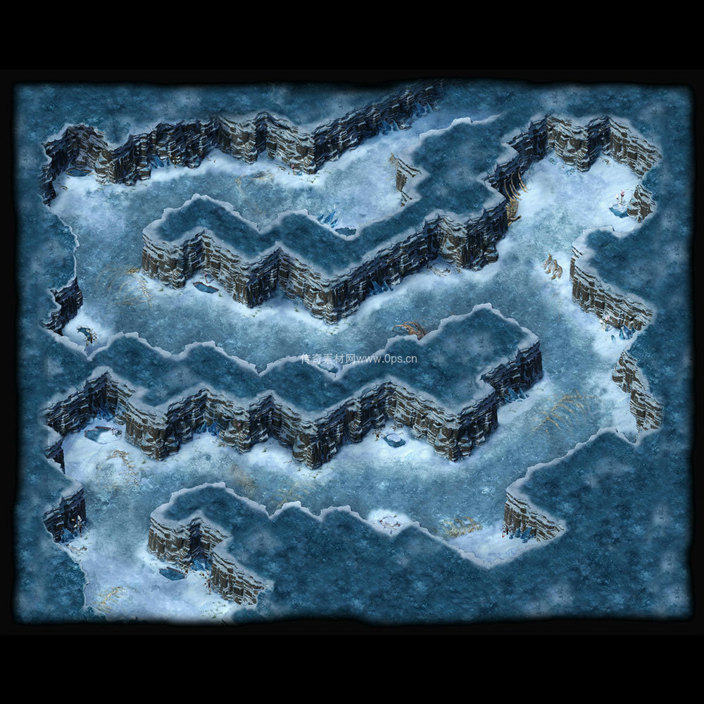 冰雪地图系列0059