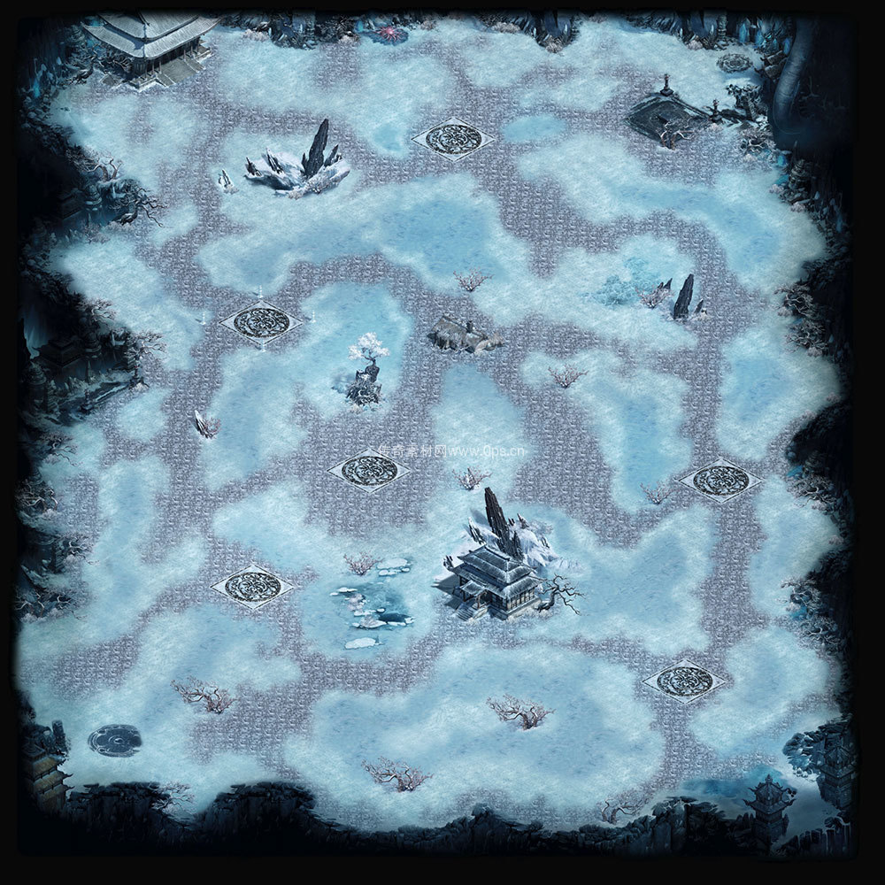 冰雪地图系列0062