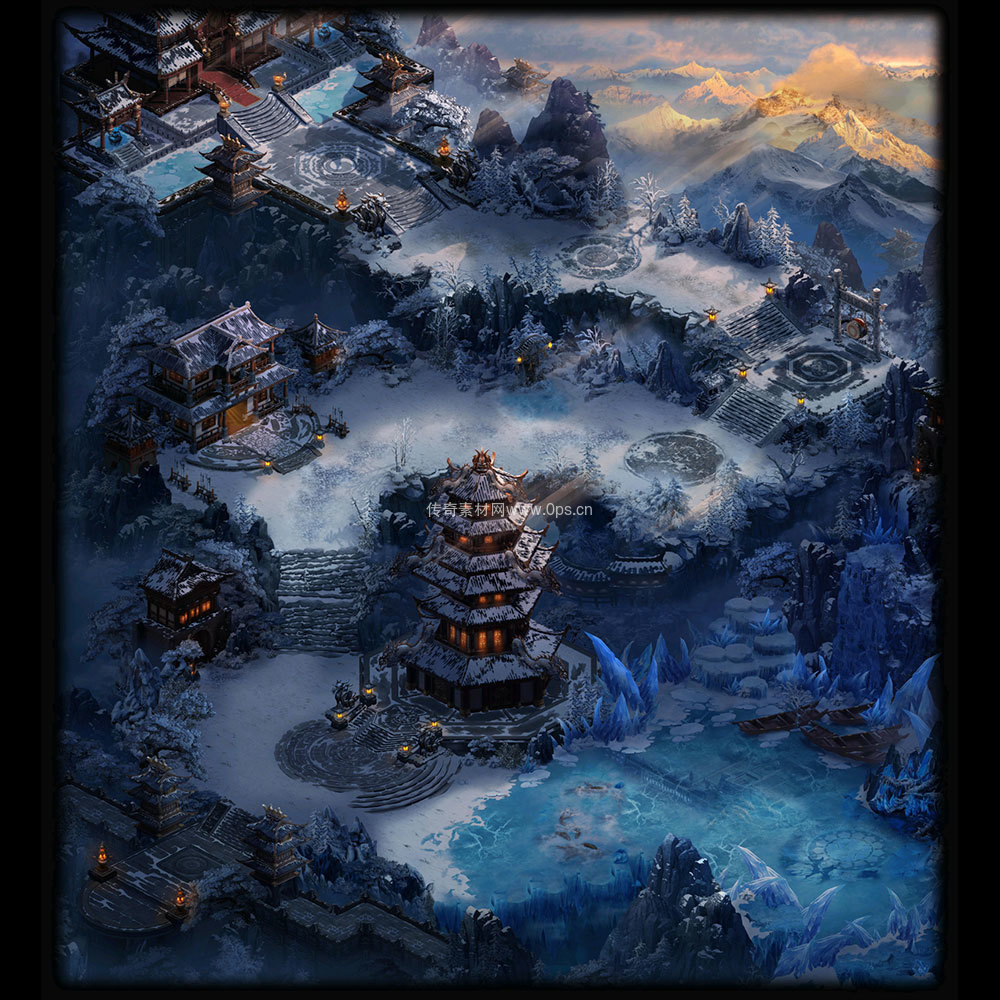 冰雪地图系列0063