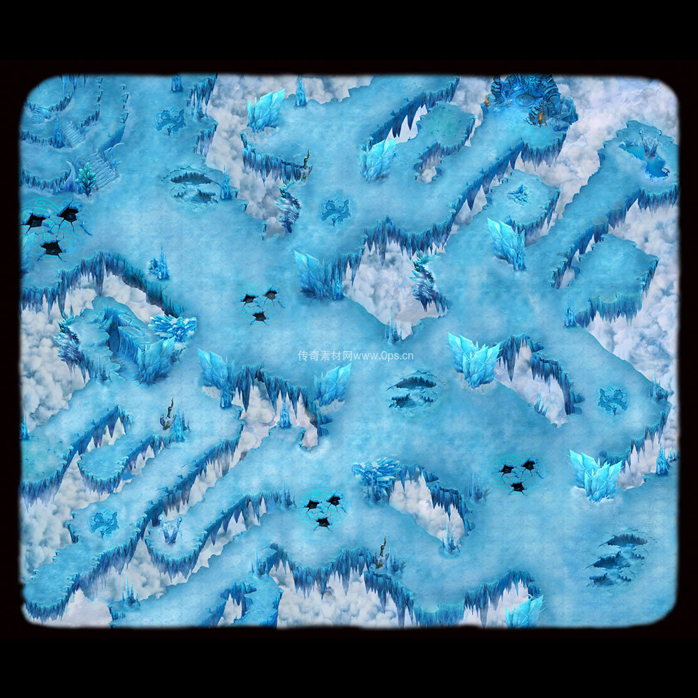 冰雪地图系列0068