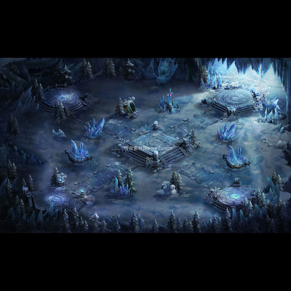 冰雪地图系列0069