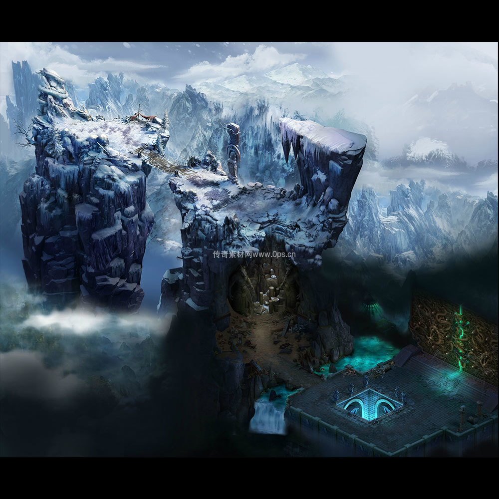 冰雪地图系列0070