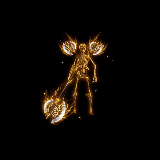 996引擎专用骷髅一体时装装备系列0006