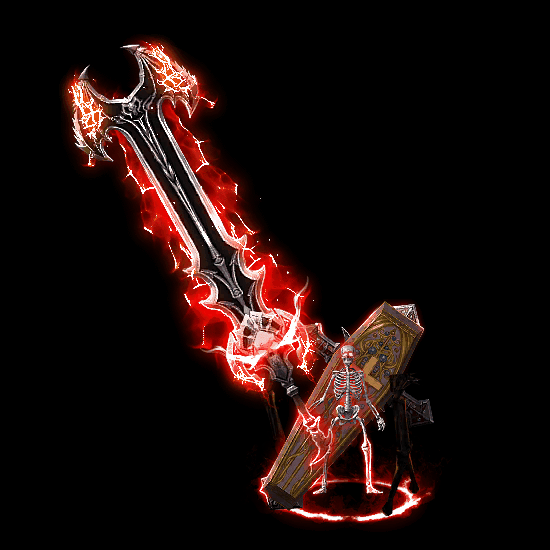 996引擎专用骷髅一体时装装备系列0008