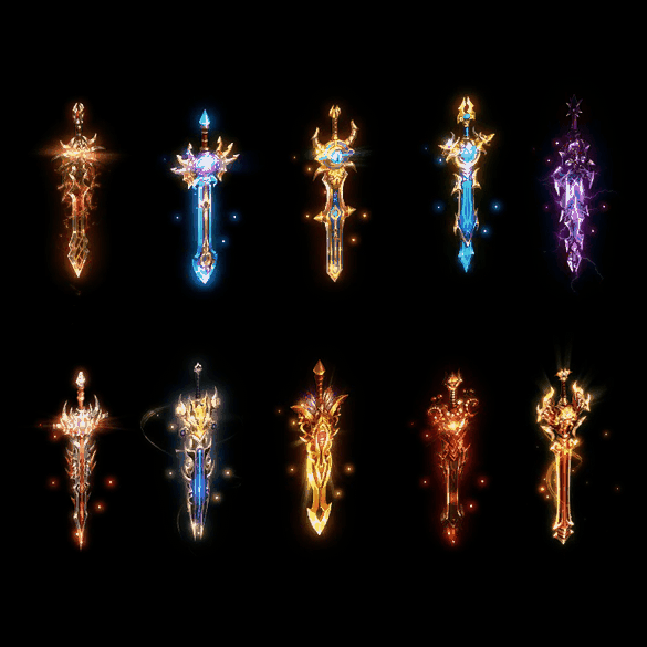 特殊装备战斧弓剑系列0003