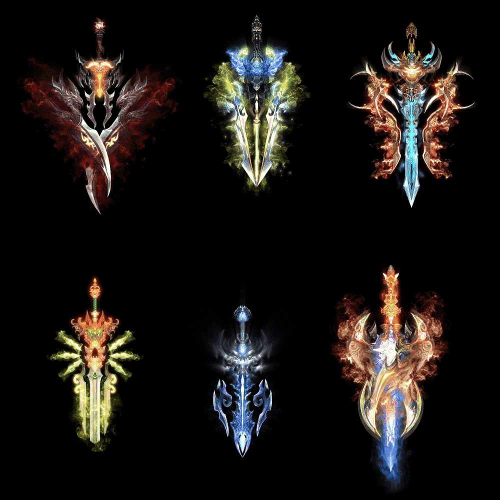 特殊装备战斧弓剑系列0013