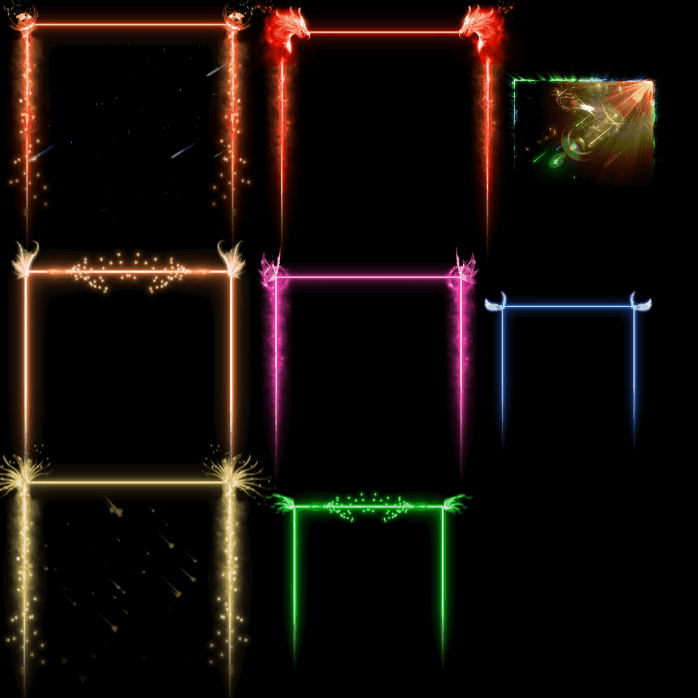 悬浮框背景特效系列0001