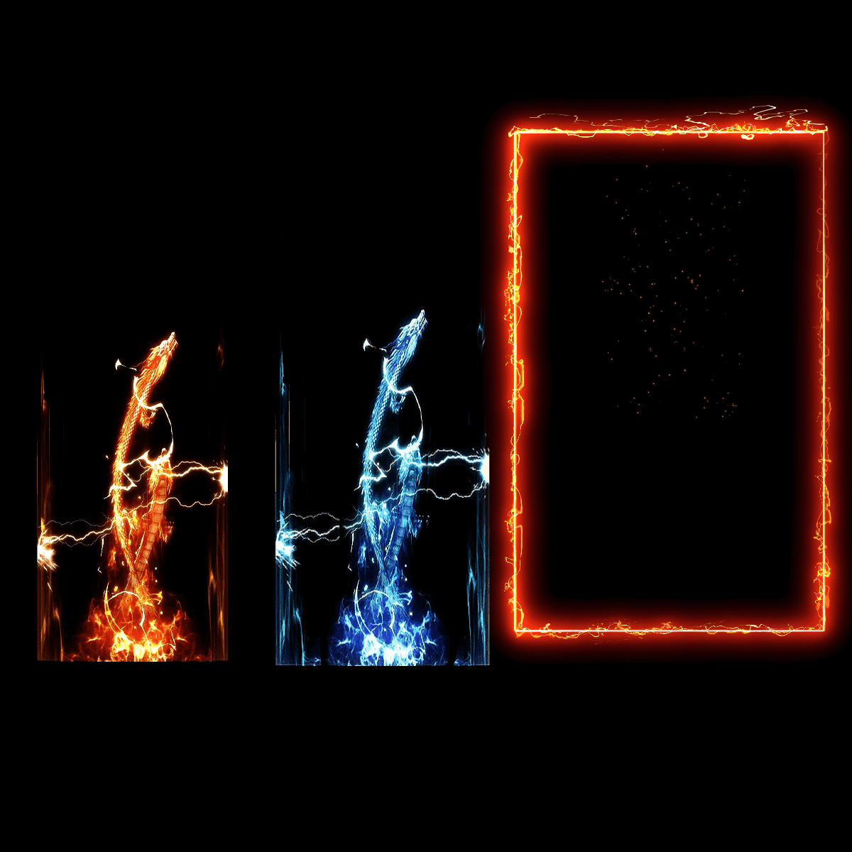 悬浮框背景特效系列0007