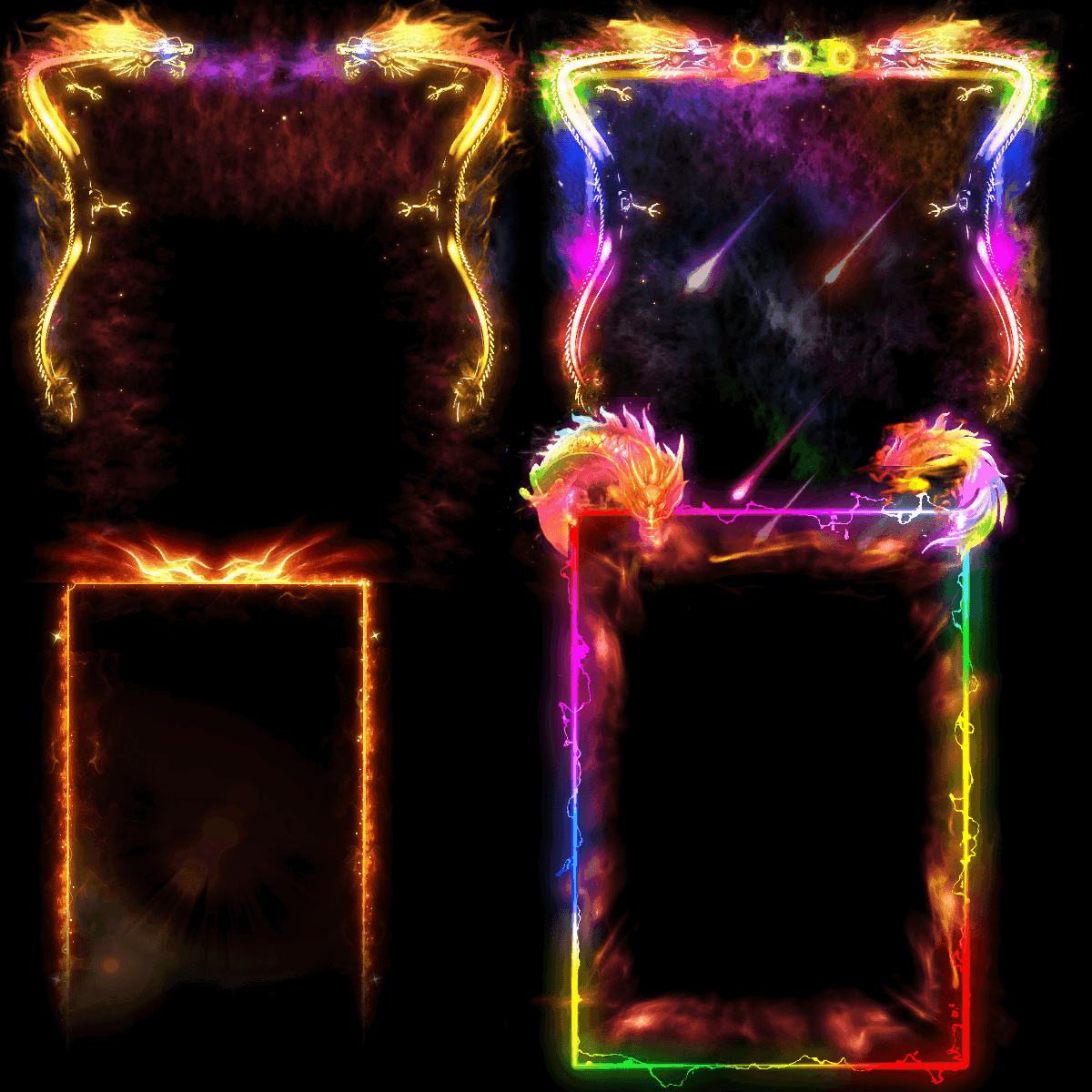 悬浮框背景特效系列0010